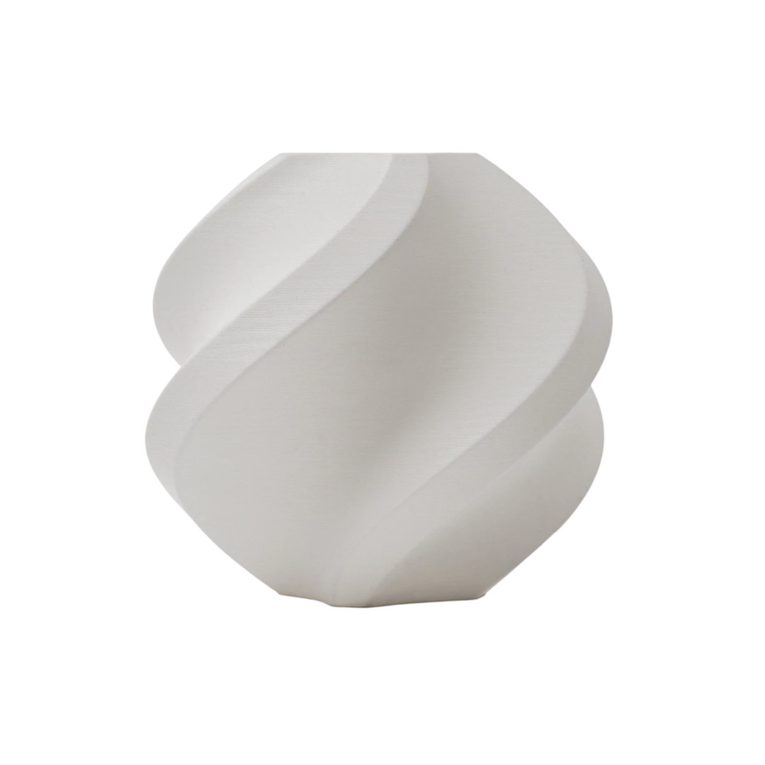 Filament Bambu Lab PLA Matte 1,75mm 1kg - w zestawie z wielorazową szpulą - Ivory White